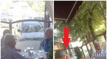 ФОТОУДАР В ПИК: НОВА ЗАВЕРА ПО ОСТА ПРЕЗИДЕНТ - ВМРО! Шефът на Обединени Патриоти Искрен Веселинов на маса с Васил Василев, спонсора на Радев и Корнелия (СНИМКИ)