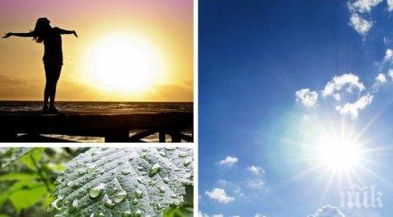 юни отива слънце очакват жеги места превали прегърми карта