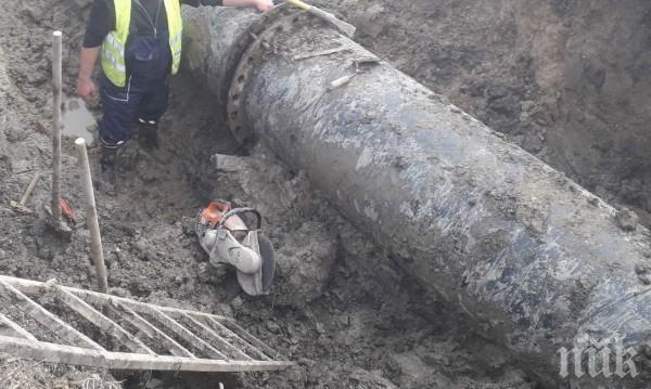 Спират водата на перничани от язовир Студена заради нови тръби