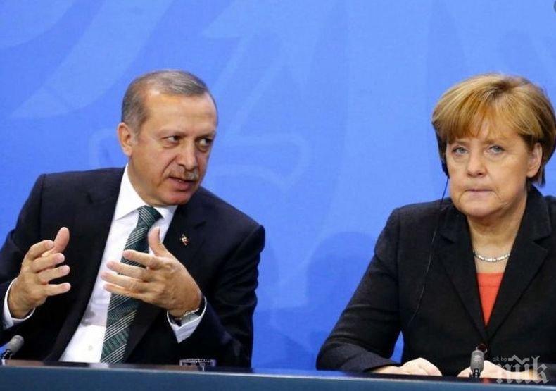 По жицата: Лидерите на Турция и Германия обсъдиха Сирия, Либия и борбата с коронавируса