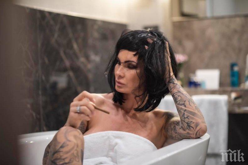 Цеци Красимирова се прибра в София и хукна из Витоша (СНИМКА)