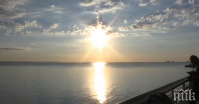 Хиляди посрещнаха изгрева на 1 юли на бургаския бряг