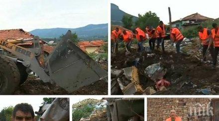 ромите ябланица почистиха махалата