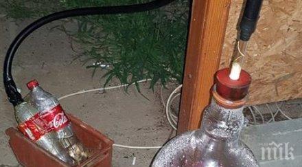 удар полицаи разбиха лаборатория дрога плевенско