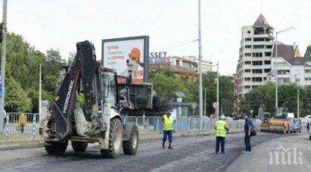 започва рехабилитацията нов участък бул българия столицата