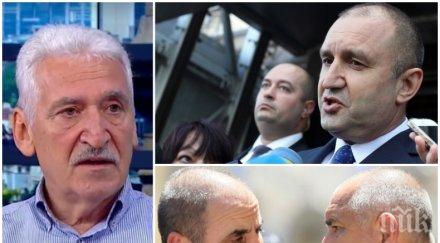 красимир велчев попиля радев разкри двуличието цветанов възпитаният силният подава ръка борисов войни президента води скандалът есемесите бобоков удар