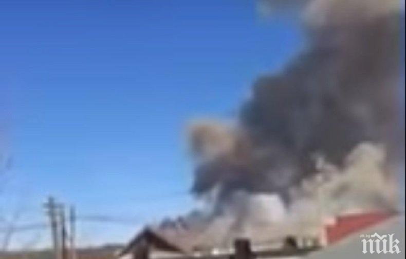 Взрив избухна в турски завод за фойерверки, има жертви (ВИДЕО)