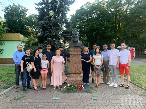 Конгресът на българите в Украйна възстанови паметника на Христо Ботев в Одеса