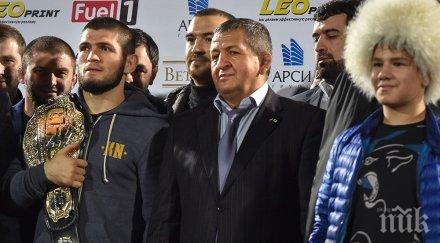 слуховете започнаха хабиб спира спорта смъртта баща