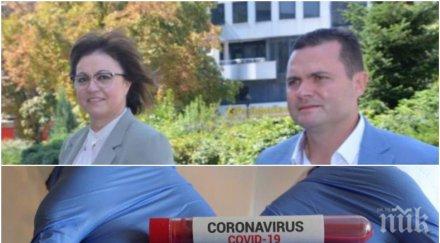 извънредно любимият кмет нинова заразен коронавирус приеха пенчо милков болница пневмония тестват всички