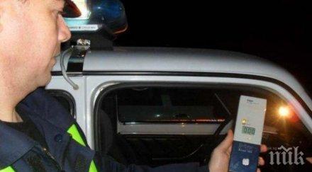 хванаха мъртвопиян потенциален убиец пътя