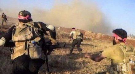 терористи подложили обстрел няколко населени пункта сирия