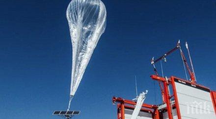 кения стана първата страна базови станции разположени балони