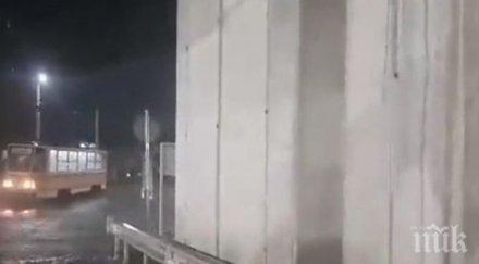 бурята софия ситуацията нормализира остава затворен подлезът лъвов мост