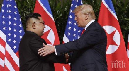 тръмп подновява преговорите северна корея
