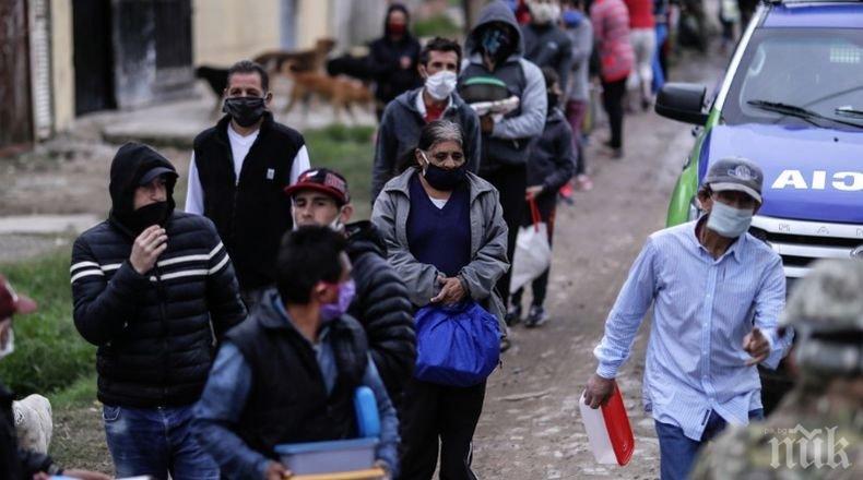 Властите в Аржентина наложиха по-сурови карантинни мерки заради ръст на новозаразените с коронавирус