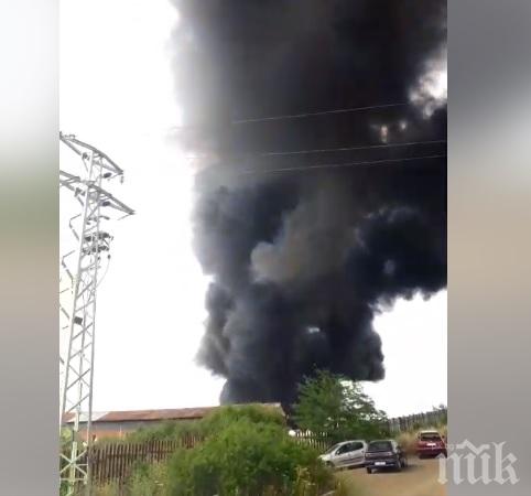 Няма замърсяване на въздуха в Средец след пожара в завода за пластмаси
