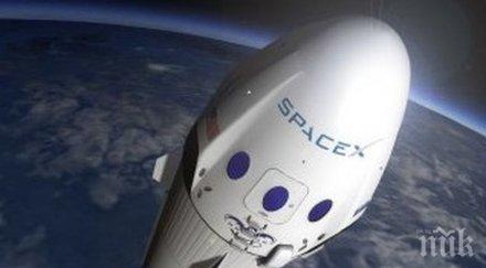 спейс екс отложи изстрелването спътници