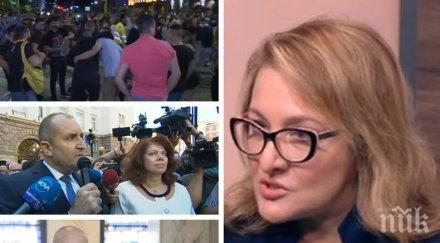 политически игри проф антоанета христова остри думи радев влезе ролята президент настрои хората едни