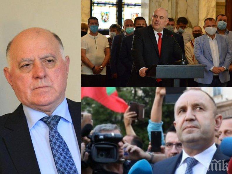 Представляващият ВСС Боян Магдалинчев: Няма основание за освобождаване на главния прокурор Иван Гешев  
