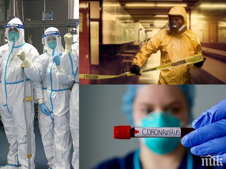 ПЪРВО В ПИК: Тревожни новини за пандемията! Само за 24 часа с COVID-19 са регистрирани нови 14 медицински лица