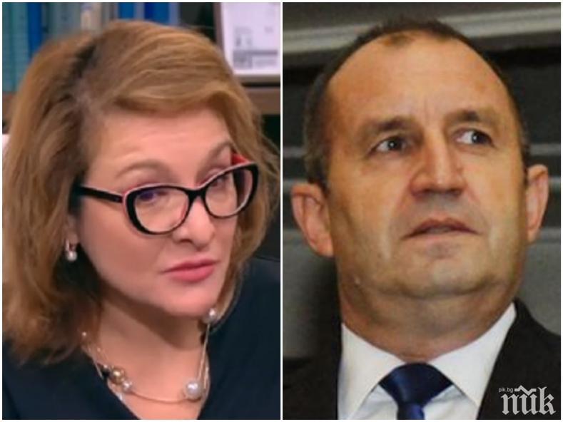 ГОРЕЩА ТЕМА: Проф. Антоанета Христова с тежки думи за Румен Радев: Иска да яхне вълната и да извлече дивиденти