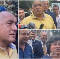 ПЪРВО В ПИК TV: Борисов изненадващо в Пловдив, посрещнаха го с викове: 