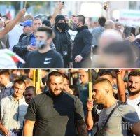 ВНИМАНИЕ - Агитките на Божков пак се събират по тъмно в София. Готвят кървави провокации! Единици са на улицата в другите градове  (СНИМКИ)