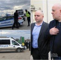 ИЗВЪНРЕДНО В ПИК: Мощна акция в Сливенско, на място са главният прокурор Гешев и главният секретар на МВР