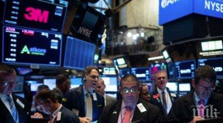 рязък спад уолстрийт края американската търговия