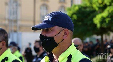 мвр официално данни участие провокатори протеста довечера