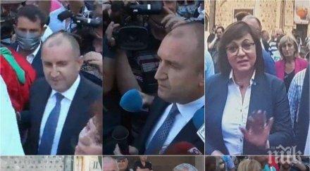 пик фактите говорят 3000 протестите понеделник 0042 българите другите 99958 подкрепят метежа