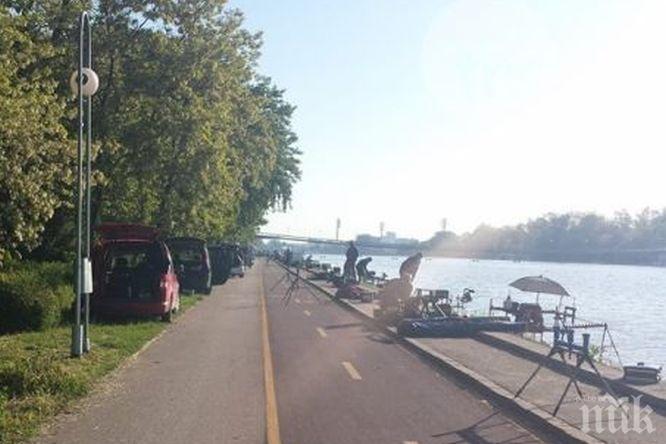 Доброволци чистят парковете край Гребната база в Пловдив