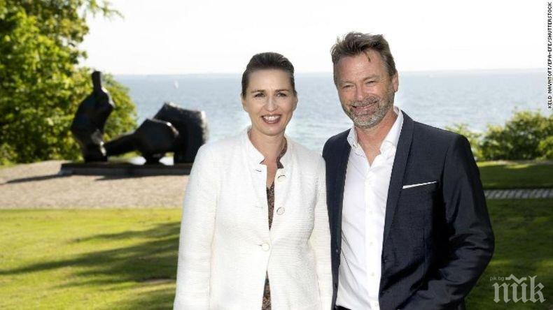 Датската премиерка се омъжи за фотограф