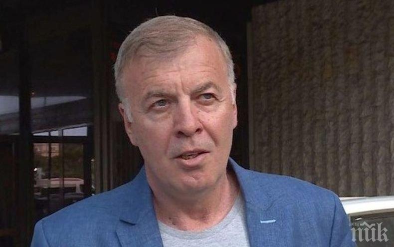 Наско Сираков представя нова кампания на Левски из страната