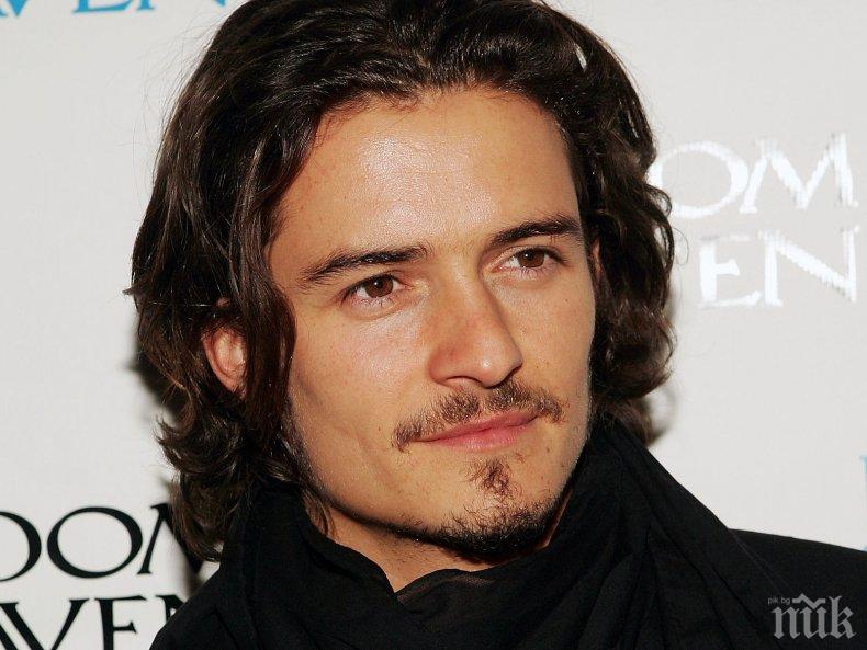 Орландо Блум е с разбито сърце - изчезна кучето му Майти (СНИМКИ)