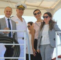 Херо Мустафа при българските военни моряци - САЩ се гордеят, че са партньори на България за сигурността на черноморския регион (СНИМКИ)