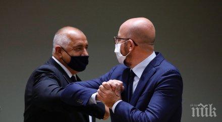 първо пик борисов разговаря шарл мишел подари премиерът меркел снимки