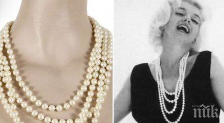 перлите последната фотосесия мерилин монро отиват търг