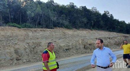 кметът враца показа строежа пътя мездра ботевград снимки