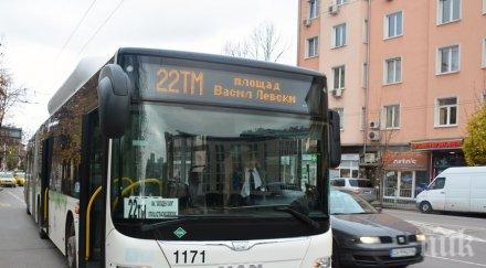 разкрива нова автобусна линия софия