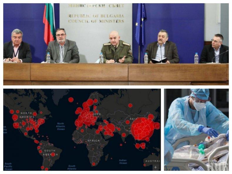 ИЗВЪНРЕДНО В ПИК: 95 новозаразени в неделния ден - починал е един