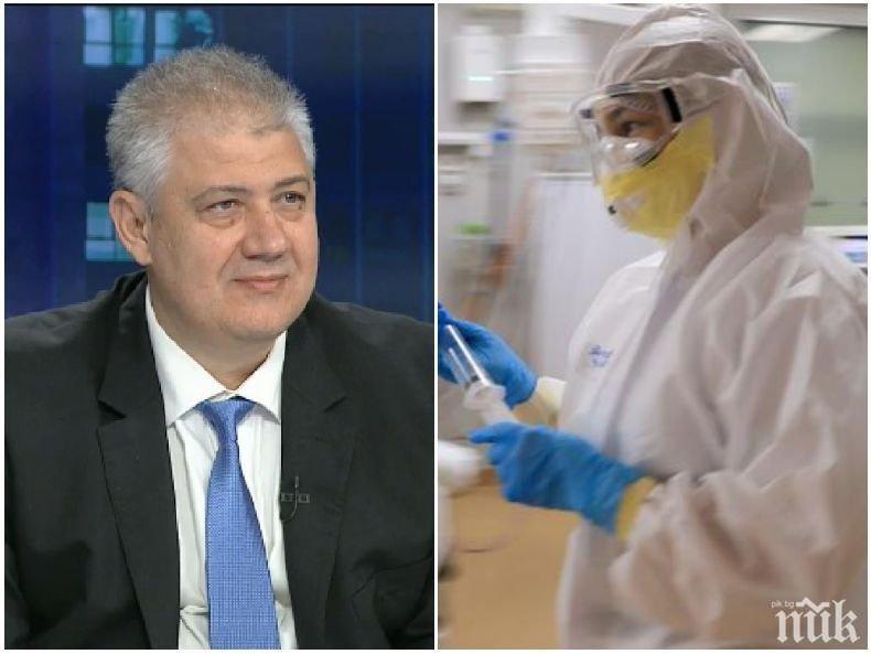 Шефът на Пирогов притеснен: 100 починали от коронавирус за последните четири седмици, трети сме в ЕС по опасност да се заразиш