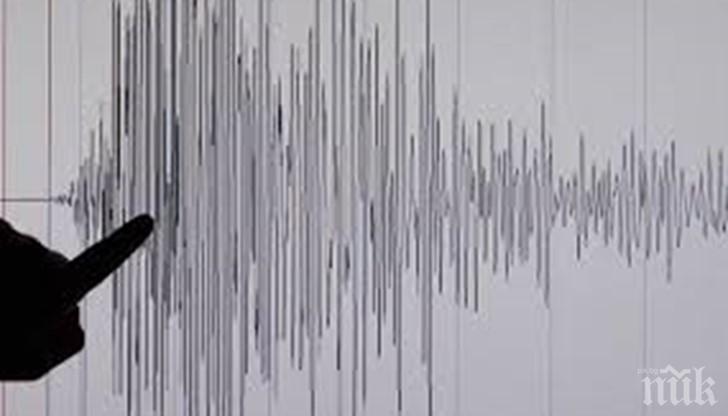 Земетресение с магнитуд 4.3 по Рихтер бе регистрирано на Камчатка