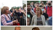Мая Манолова смени Васил Божков с Цветан Василев - гушна се с омразната си Татяна Дончева, за да брани връткавия политикан и хулиган Минчо Спасов