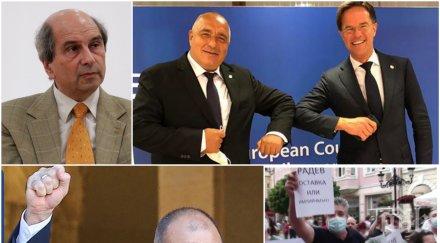 проф михаил неделчев радев размахващ комунистически юмрук защитава корупцията иска президентска република точи лиги харчи договорените борисов млрд ев