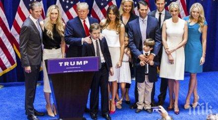 доналд тръмп притеснява изпраща сина училище въпреки пандемията коронавирус