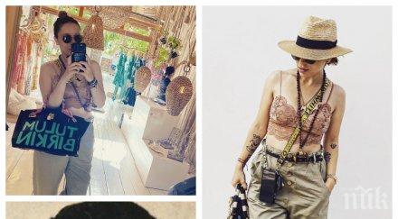 горещо пик мика стоичкова почивка вилата ескобар ицовата щерка подпали мрежата знойни форми снимки