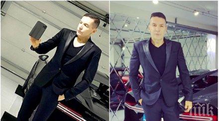 бизнесменът ваньо алексиев разходи скъпата кола българия софия пълен джип охранители следва неотлъчно снимки