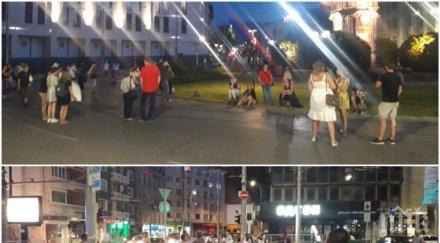 горещо пик уличните акции божков бабикян пълен провал петдесетина души блокират незаконно кръстовища цапат столицата снимки